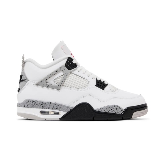 Jordan Other - Jordan Air Jordan 4 White and Black Sneakers